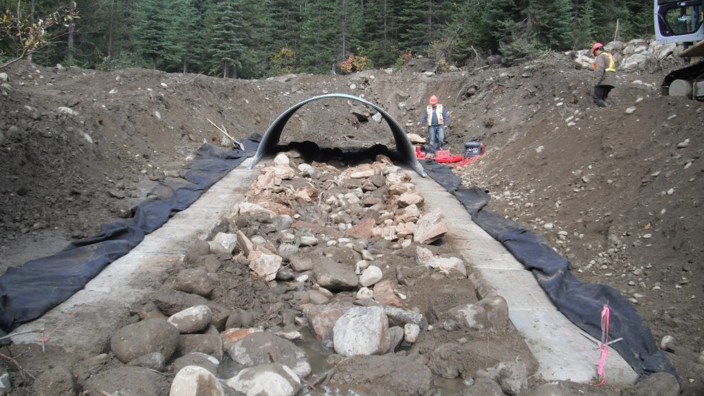 culvert installation